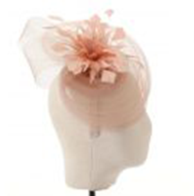 Nude Swirls Fascinator - Image 3