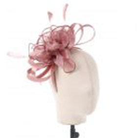 Rosewood Elegance Fascinator -Dark Champagne - Image 6