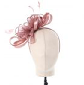 Rosewood Elegance Fascinator -Dark Champagne - Image 7